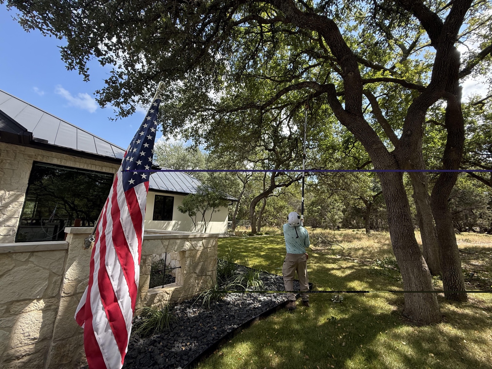Safe work from the ground — Tree care in action